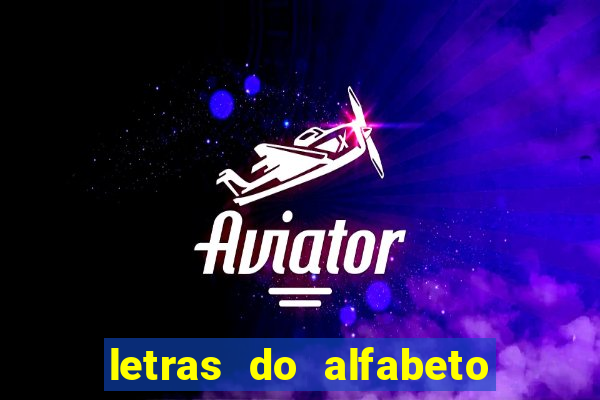 letras do alfabeto personalizadas para imprimir